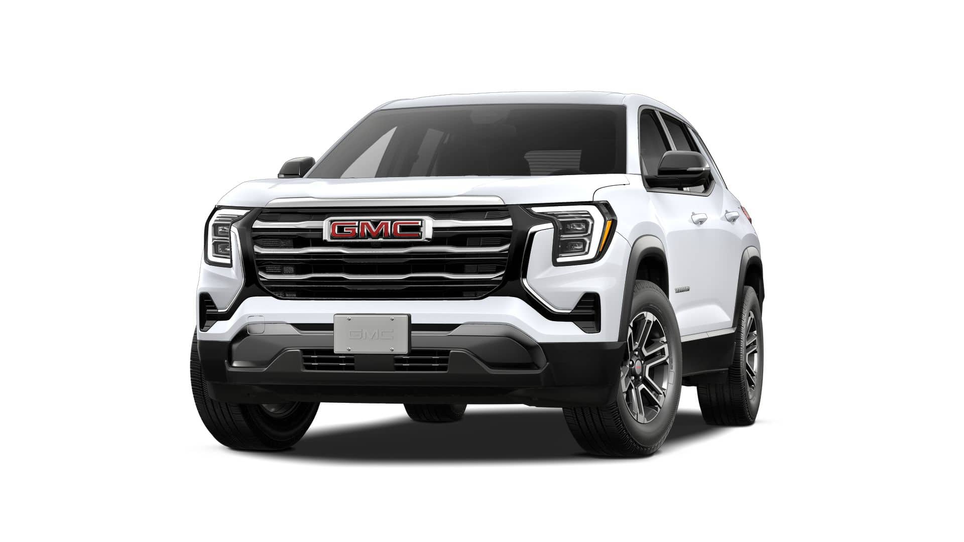 2027 GMC Terrain FWD Elevation in Summit White — front three-quarter view